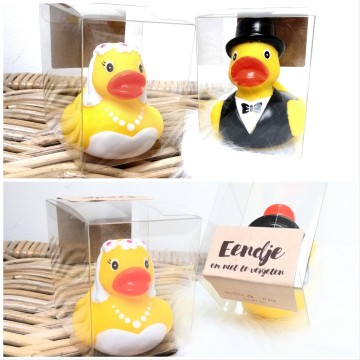 Eendje bruidspaar