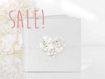 Gastenboek wit groot sale