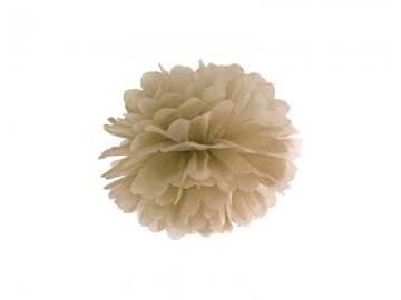Pompom 25cm Caramel